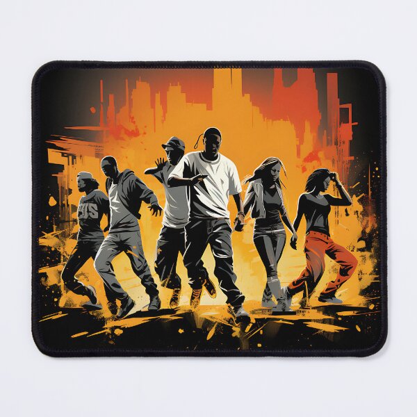 Item preview, Colourful Hip Hop R&B Dancers designed and sold by PioneerX1.
