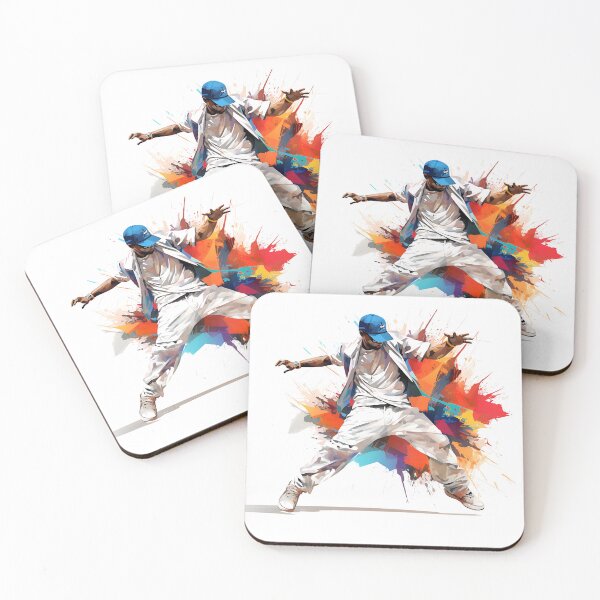 Item preview, Hip Hop R&b Dancer Colourful Art designed and sold by PioneerX1.