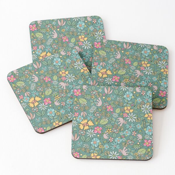 Item preview, tiny flowers designed and sold by Tenuveoilustra.