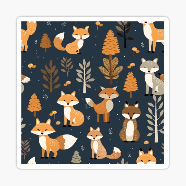 Item preview, Woodland Creatures so cute 11 designed and sold by Tem‑Tip of pen.