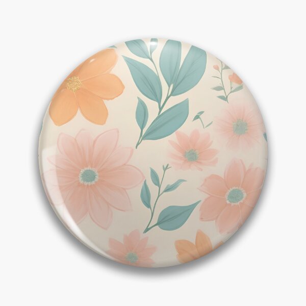 Item preview, Pastel flower pattern designed and sold by CREAFEELS.