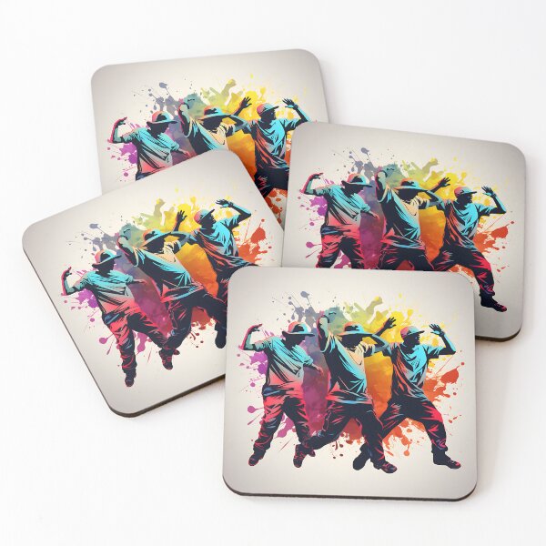 Item preview, Colourful Hip Hop R&B Dancers designed and sold by PioneerX1.