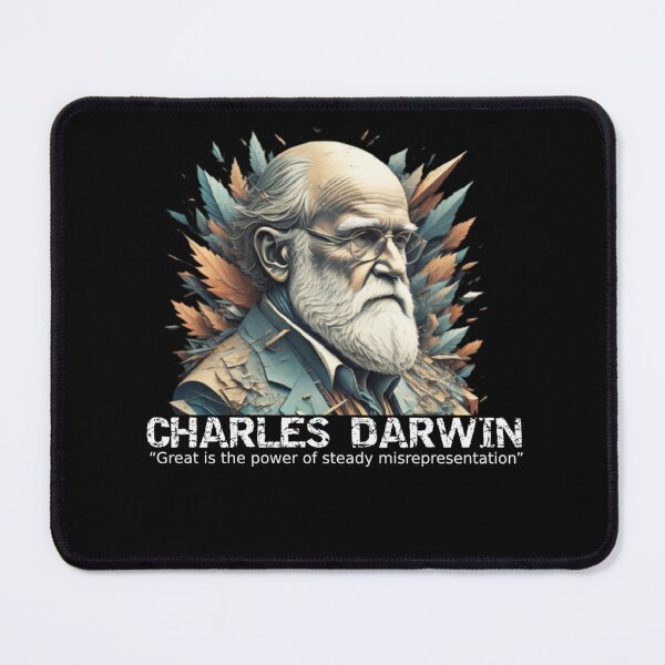 Item preview, Abstract Portrait of Charles Darwin designed and sold by Hungry-Murphy.