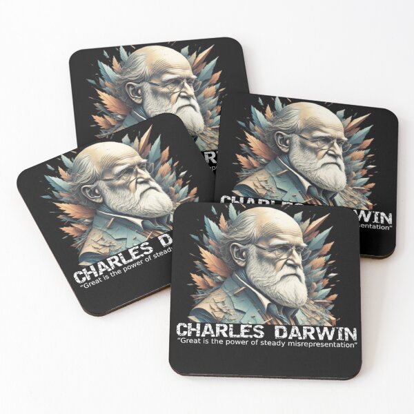 Item preview, Abstract Portrait of Charles Darwin designed and sold by Hungry-Murphy.