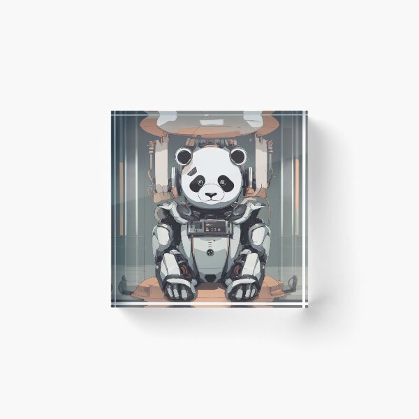 Item preview, Robotic panda designed and sold by Maths-4-Nerds.