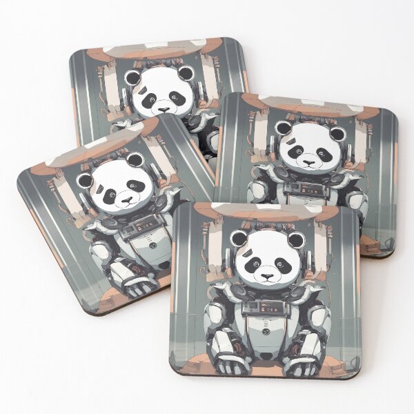 Item preview, Robotic panda designed and sold by Maths-4-Nerds.
