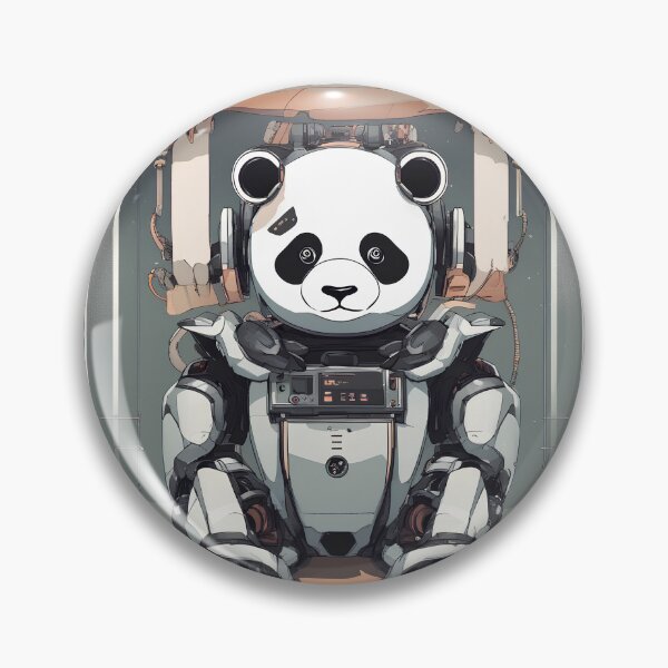 Item preview, Robotic panda designed and sold by Maths-4-Nerds.