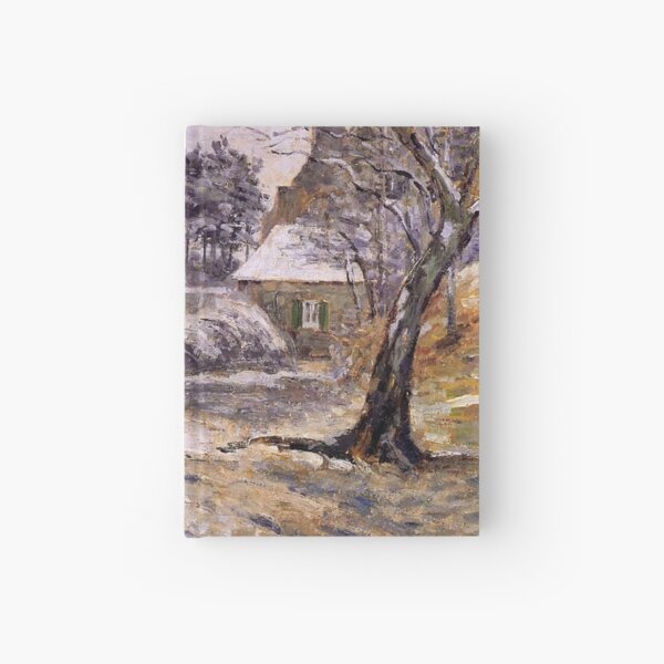 Camille Pissarro-snow at montfoucault, famous painting 1891 iPhone Wallet  for Sale by NFA-ideas