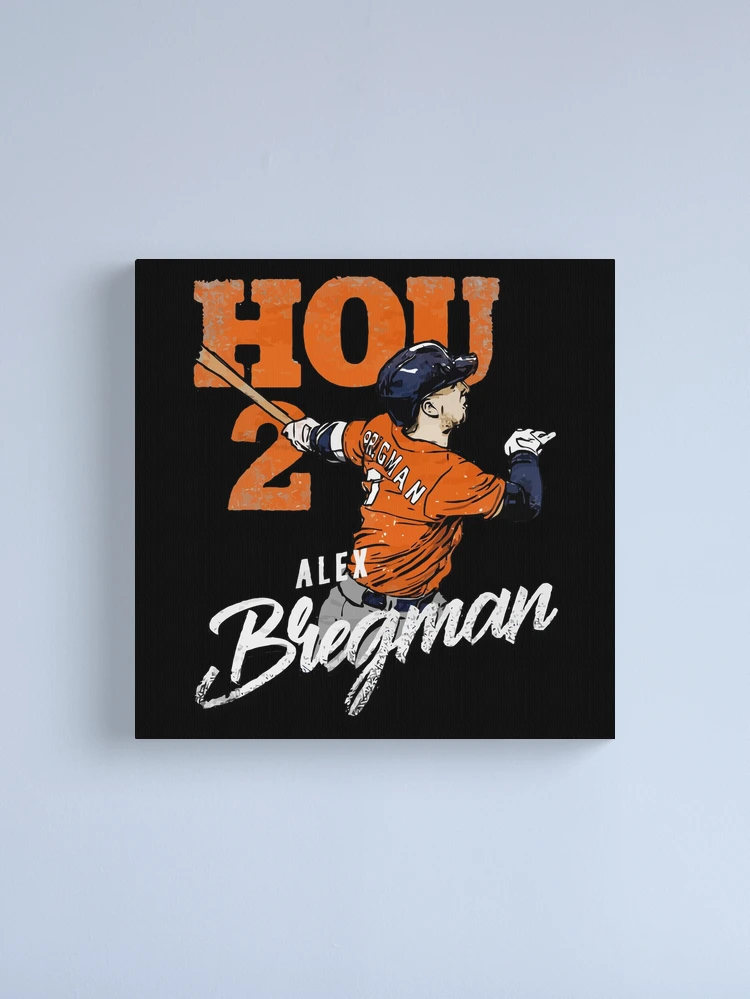 Alex Bregman Poster / Sports Art Print Canvas Wall Art Man 