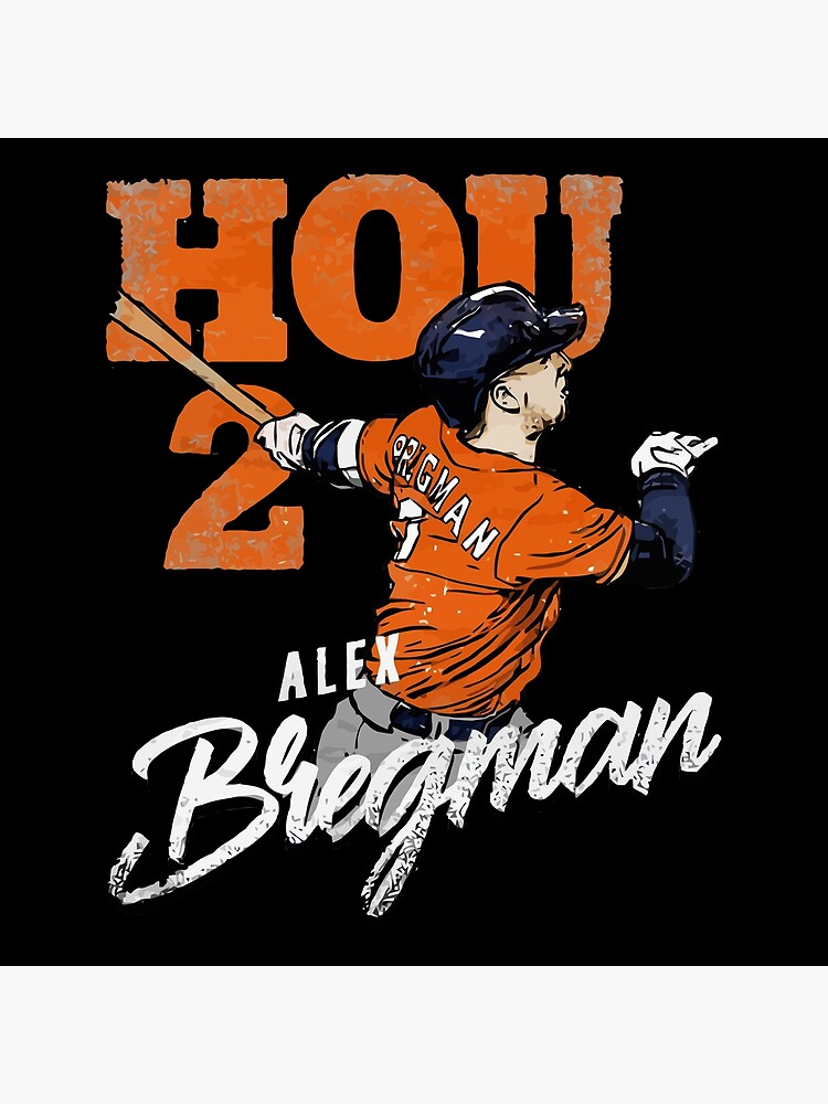 Alex Bregman Poster / Sports Art Print Canvas Wall Art 