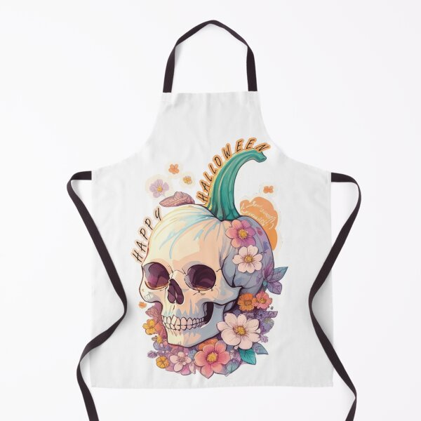 Item preview, Halloween skull pumpkin designed and sold by Elegant Edge.