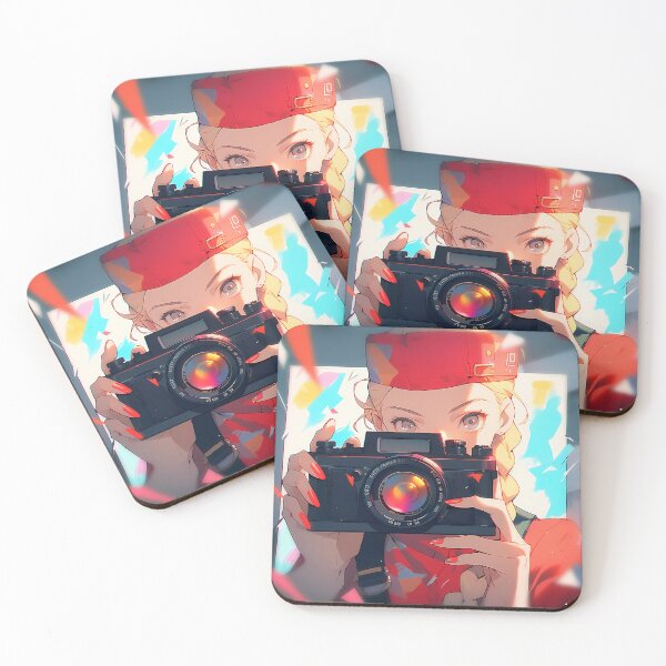Item preview, Blonde military with braid photo camera designed and sold by Soma-LUL.