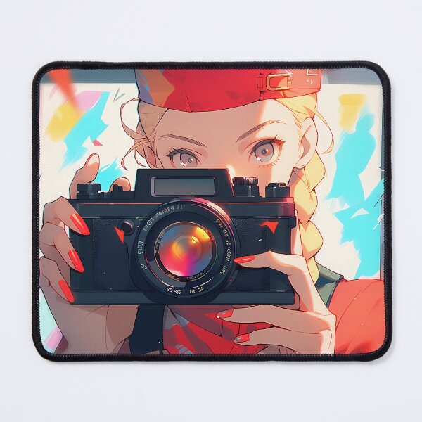 Item preview, Blonde military with braid photo camera designed and sold by Soma-LUL.