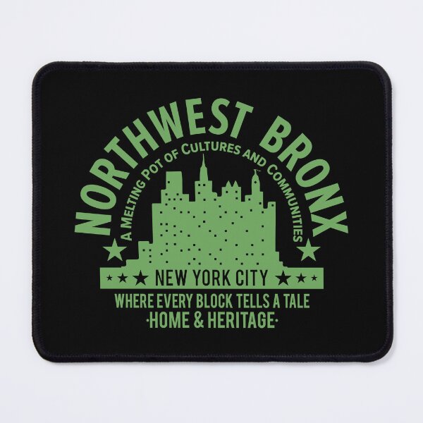 Item preview, Northwest Bronx Skyline - A Tapestry of Home and Heritage designed and sold by Boogosh.