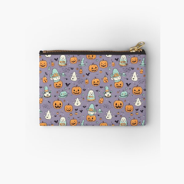 Item preview, Pumpkins ghost cute digital seamless designed and sold by ParkkerTos.