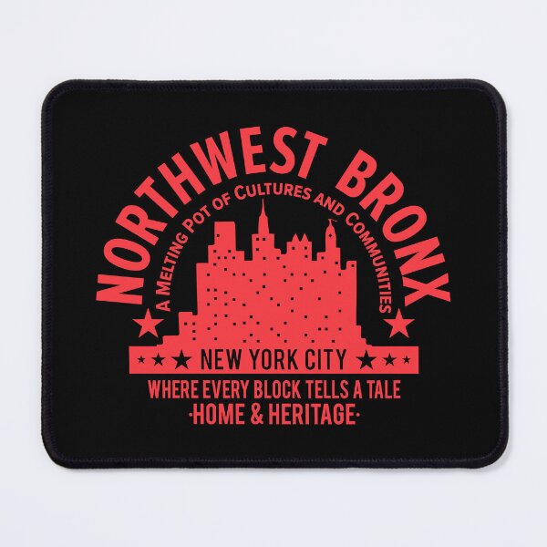 Item preview, Northwest Bronx Skyline - A Tapestry of Home and Heritage designed and sold by Boogosh.