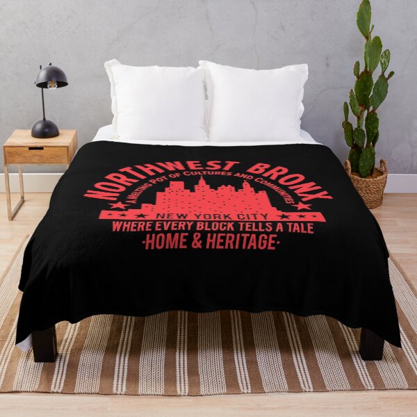 Item preview, Northwest Bronx Skyline - A Tapestry of Home and Heritage designed and sold by Boogosh.