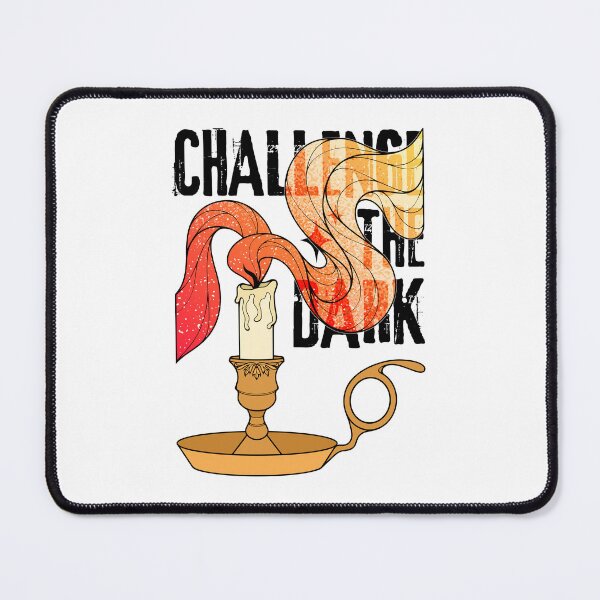 Item preview, Challenge the Dark | Lit Candle Flame designed and sold by ObsidianDaz.