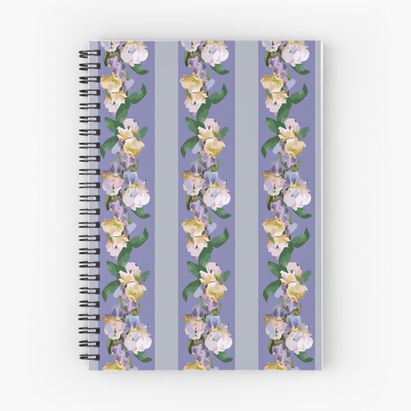 Item preview, irises pattern vertical designed and sold by natwil.