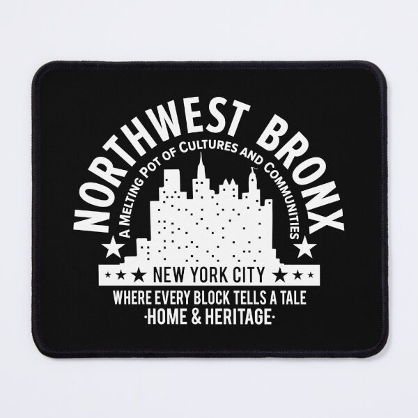 Item preview, Northwest Bronx Skyline - A Tapestry of Home and Heritage designed and sold by Boogosh.
