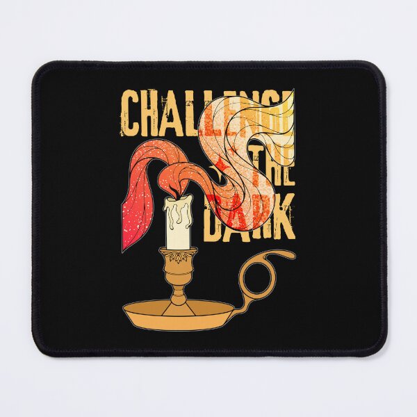 Item preview, Challenge the Dark | Lit Candle Flame designed and sold by ObsidianDaz.