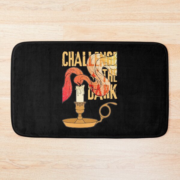 Item preview, Challenge the Dark | Lit Candle Flame designed and sold by ObsidianDaz.