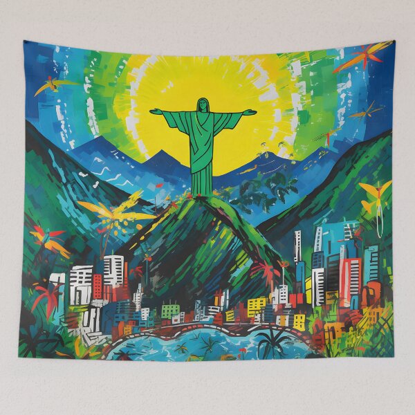 Artikelvorschau, Corcovado Rio de Janeiro entworfen und verkauft von PixelPrisma.