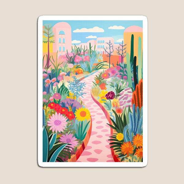 Item preview, Miracle Garden Print designed and sold by ArtVueStudio.