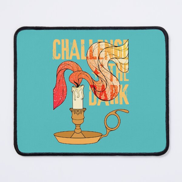 Item preview, Challenge the Dark | Lit Candle Flame designed and sold by ObsidianDaz.