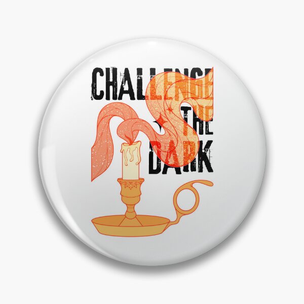 Item preview, Challenge the Dark | Lit Candle Flame designed and sold by ObsidianDaz.