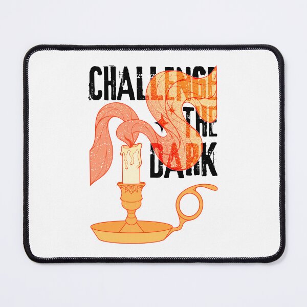 Item preview, Challenge the Dark | Lit Candle Flame designed and sold by ObsidianDaz.