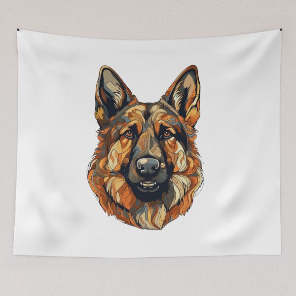 Item preview, German Shepard designed and sold by MendaciousMina.