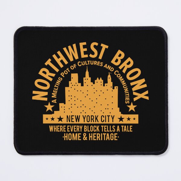 Item preview, Northwest Bronx Skyline - A Tapestry of Home and Heritage designed and sold by Boogosh.