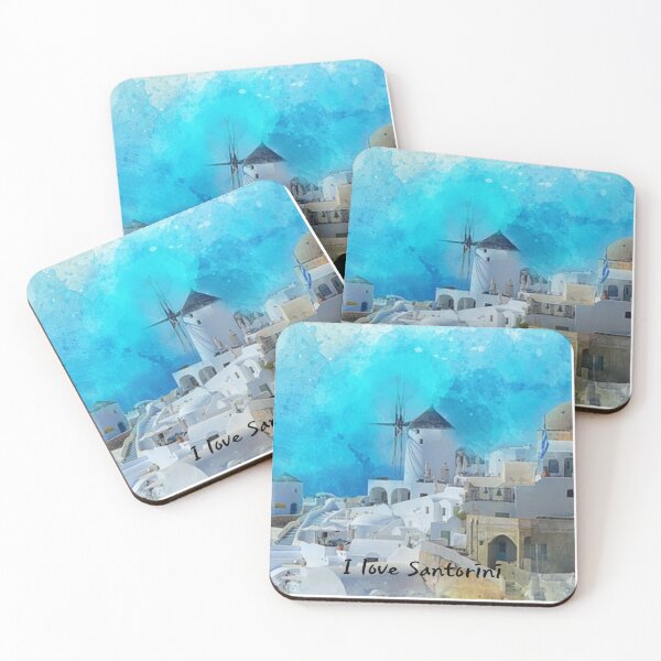 Item preview, I love Santorini designed and sold by zzzozzo.