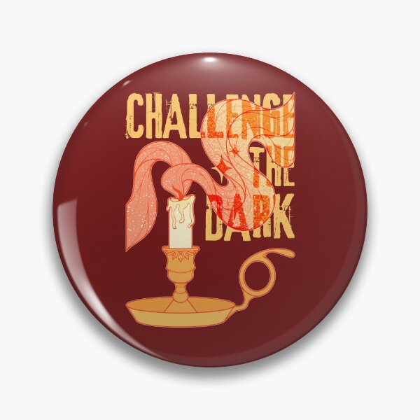 Item preview, Challenge the Dark | Lit Candle Flame designed and sold by ObsidianDaz.