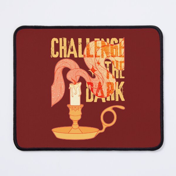Item preview, Challenge the Dark | Lit Candle Flame designed and sold by ObsidianDaz.