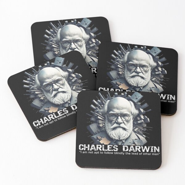 Item preview, Abstract Portrait of Charles Darwin designed and sold by Hungry-Murphy.