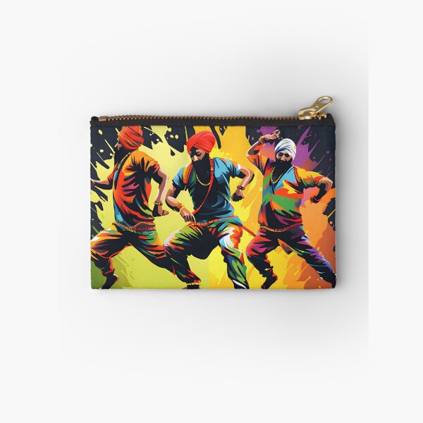 Item preview, Colourful Bhangra Dancers Art designed and sold by PioneerX1.