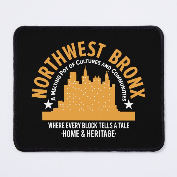 Item preview, Northwest Bronx Skyline - A Tapestry of Home and Heritage designed and sold by Boogosh.