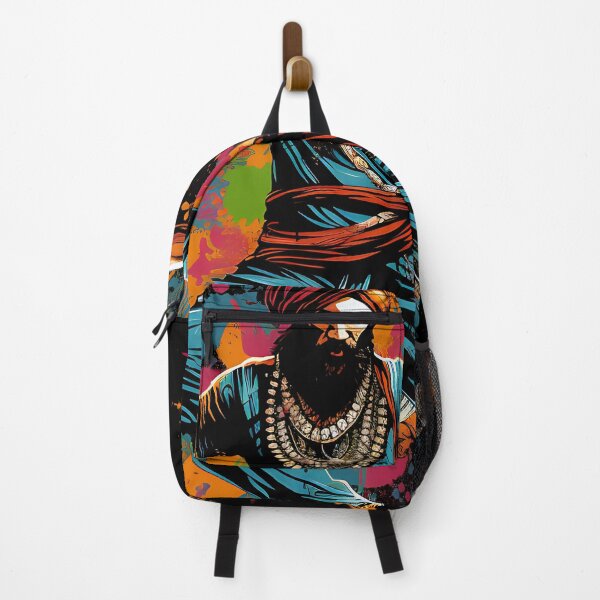 Item preview, Colourful Bhangra Dancer Art designed and sold by PioneerX1.
