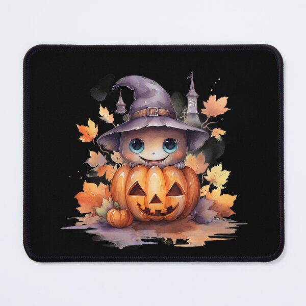 Artikelvorschau, Halloween niedlicher kleiner Monster-Aquarell-Stil entworfen und verkauft von AnnaMDesign.