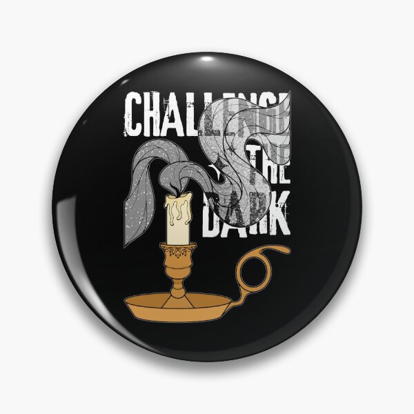 Item preview, Challenge the Dark | Lit Candle Flame designed and sold by ObsidianDaz.