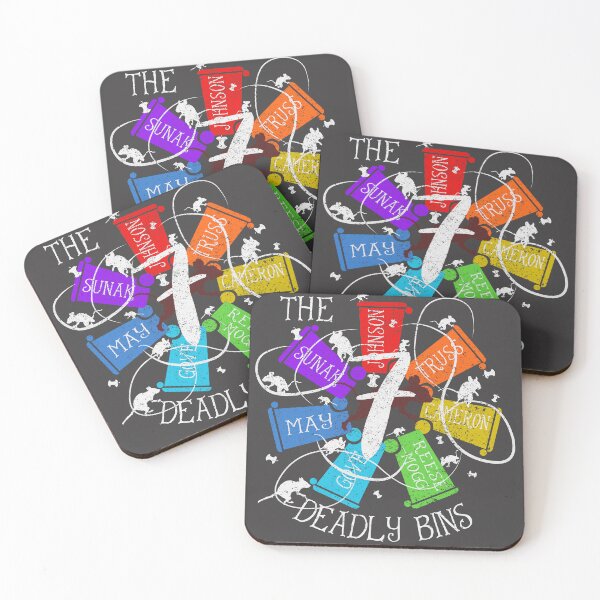 Item preview, The Seven Deadly Bins! designed and sold by stuinflipflops.