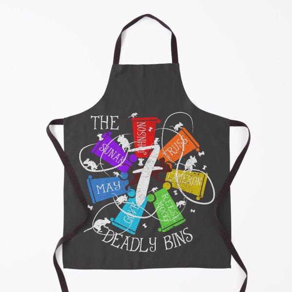 Item preview, The Seven Deadly Bins! designed and sold by stuinflipflops.
