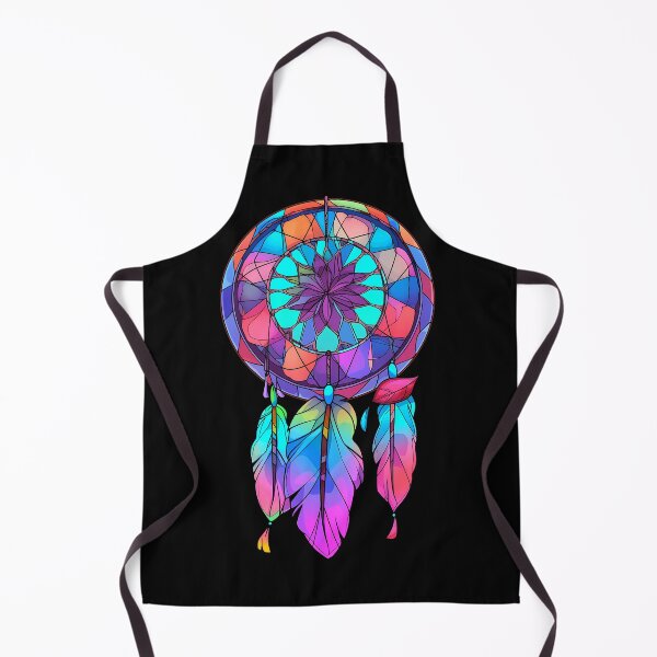 Item preview, Colorful glass-stained Dream Catcher designed and sold by octoboobs.