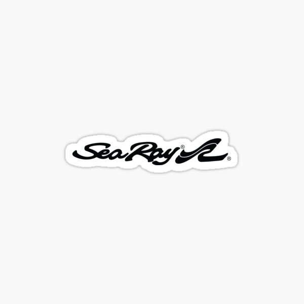 SeaRay Boats logo Sticker for Sale by bjaschen