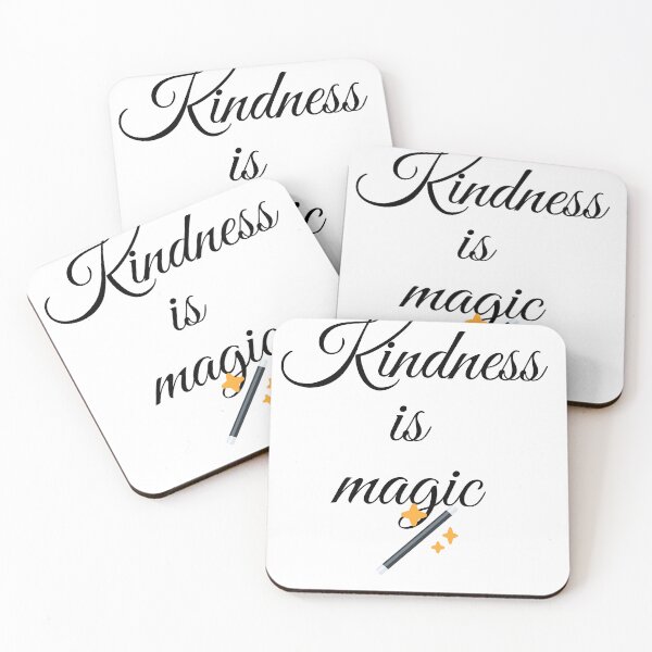 Item preview, Magical Kindness Typography Art designed and sold by NikksCustomArt.
