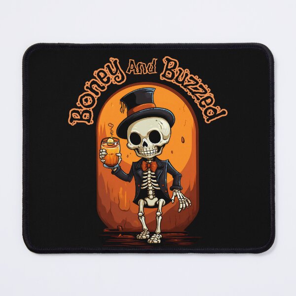 Item preview, Halloween Cute Skeleton Cartoon Art designed and sold by MTJ-Mushrooms.
