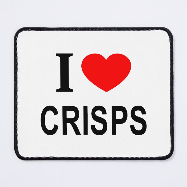 Item preview, I ❤️ CRISPS I LOVE CRISPS I HEART CRISPS designed and sold by usernamenaijan.