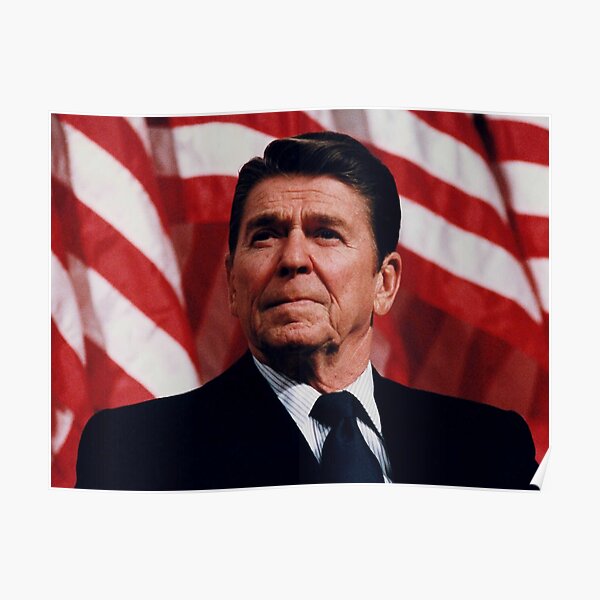 President Ronald Reagan Poster